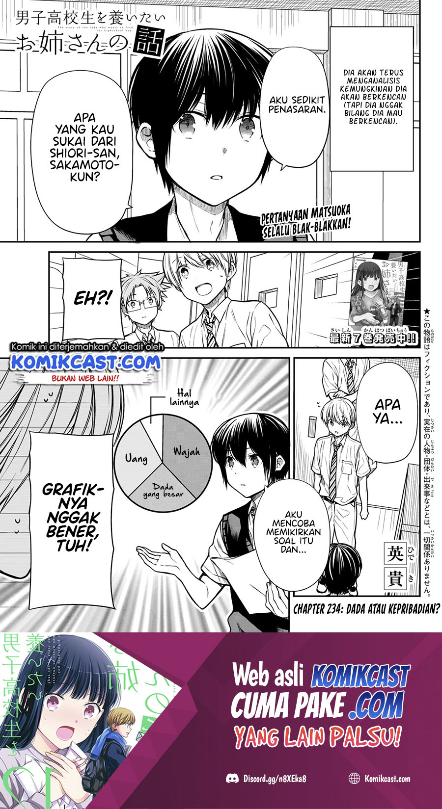 Danshi Koukousei wo Yashinaitai Onee-san no Hanashi